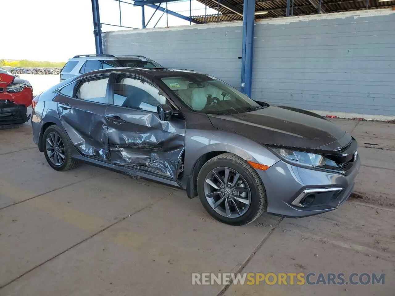 4 Photograph of a damaged car 19XFC1F70LE213165 HONDA CIVIC 2020