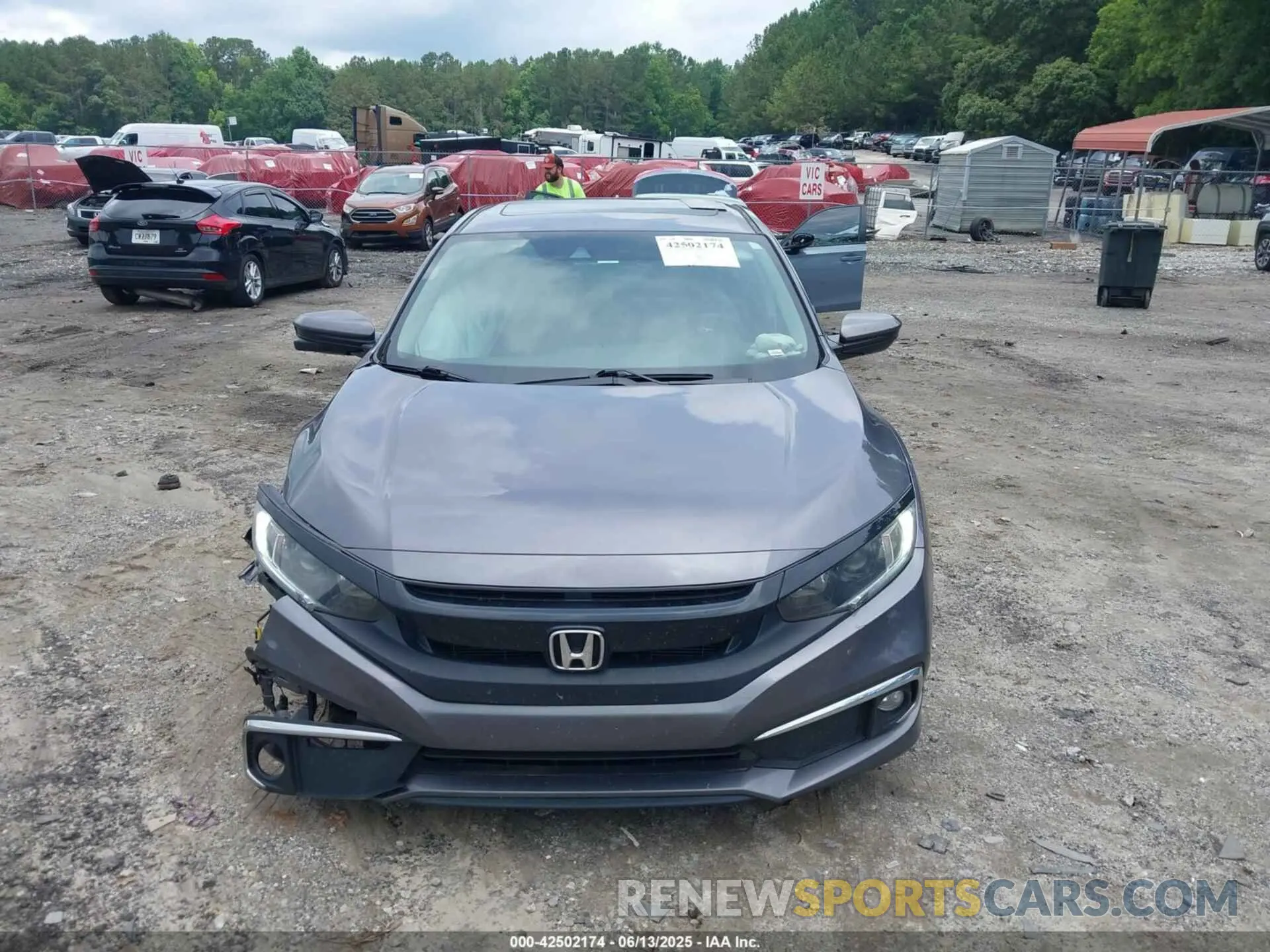 12 Photograph of a damaged car 19XFC1F71LE010141 HONDA CIVIC 2020