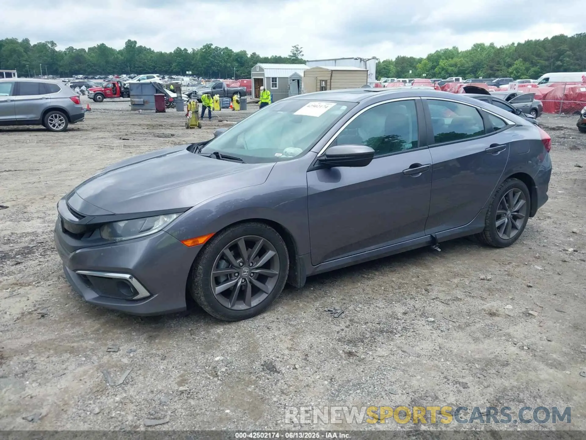 2 Photograph of a damaged car 19XFC1F71LE010141 HONDA CIVIC 2020