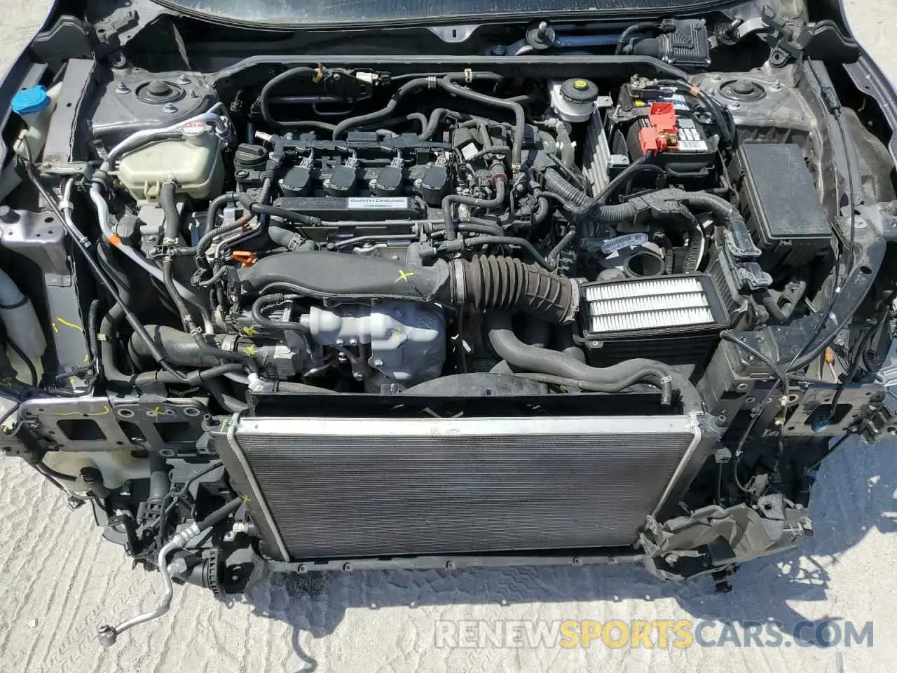 11 Photograph of a damaged car 19XFC1F71LE014643 HONDA CIVIC 2020