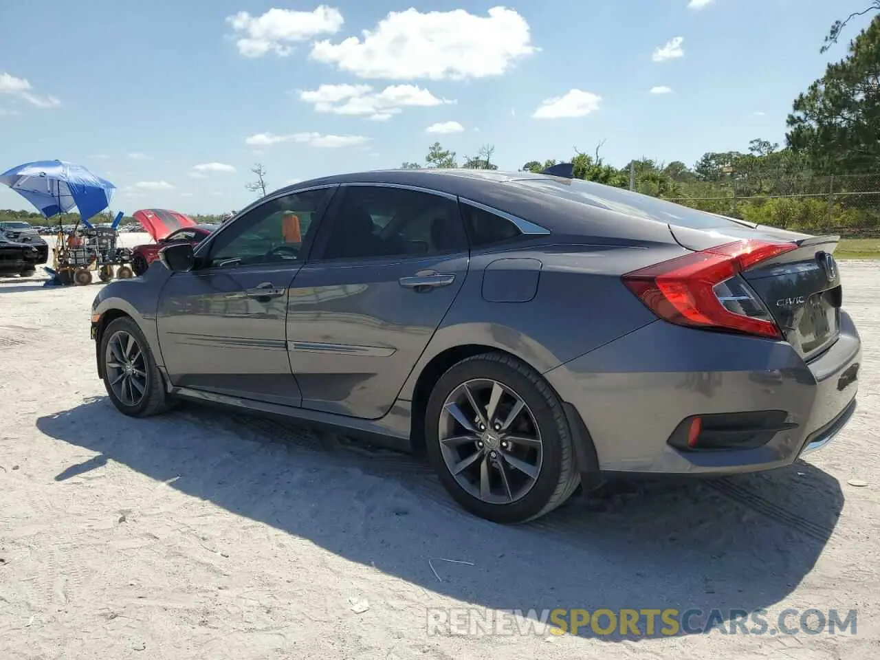 2 Photograph of a damaged car 19XFC1F71LE014643 HONDA CIVIC 2020