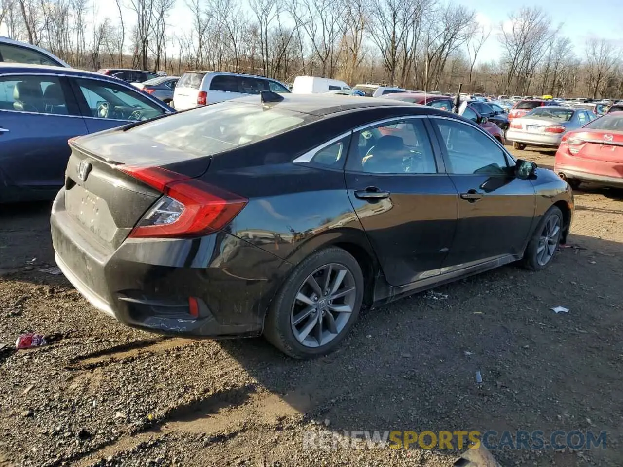 3 Photograph of a damaged car 19XFC1F71LE219167 HONDA CIVIC 2020