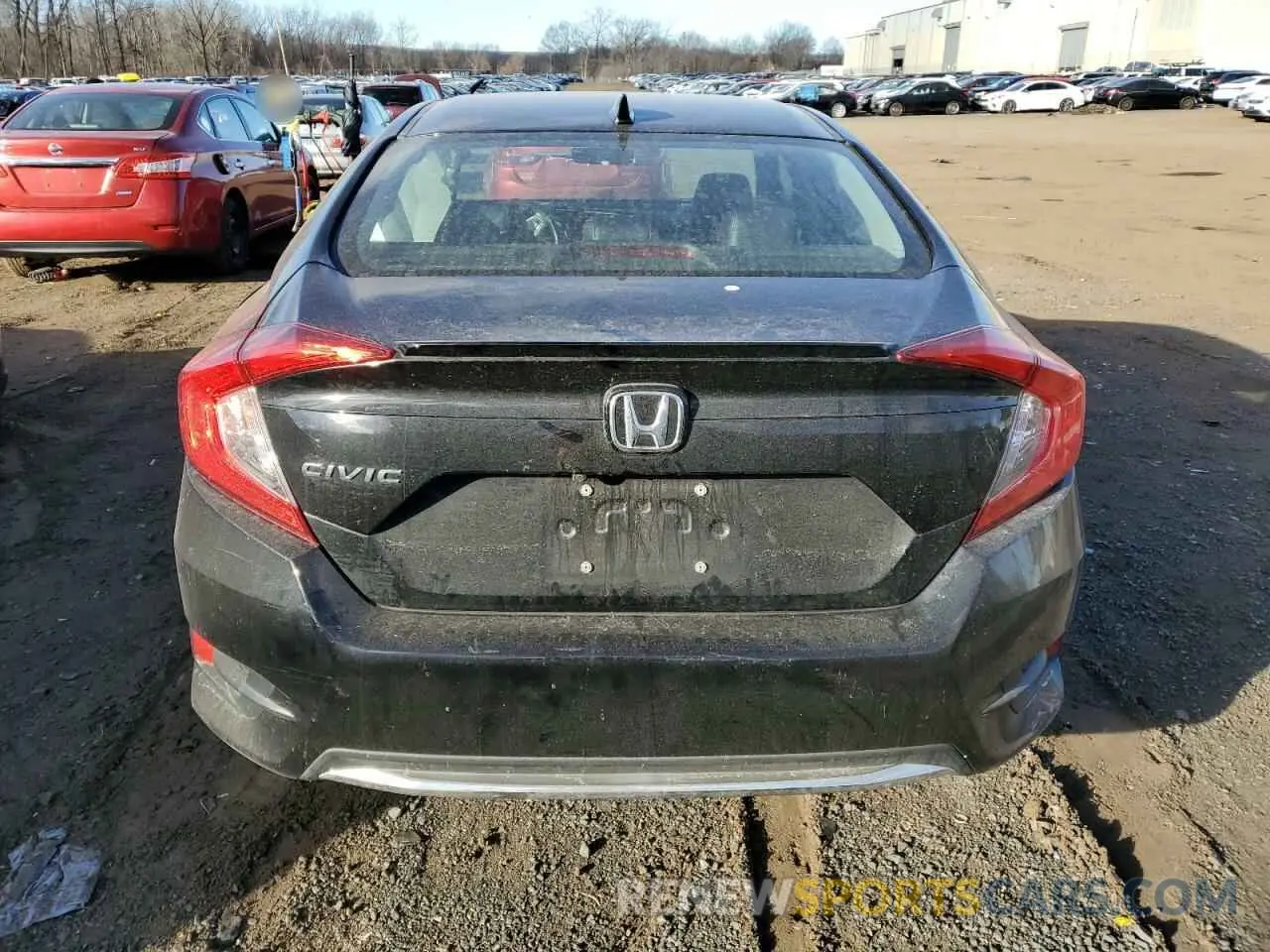 6 Photograph of a damaged car 19XFC1F71LE219167 HONDA CIVIC 2020