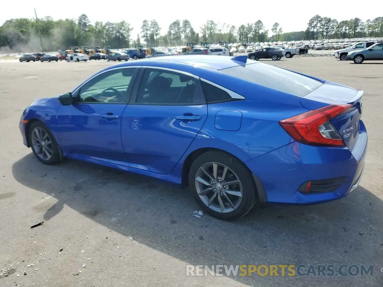 2 Photograph of a damaged car 19XFC1F72LE001030 HONDA CIVIC 2020