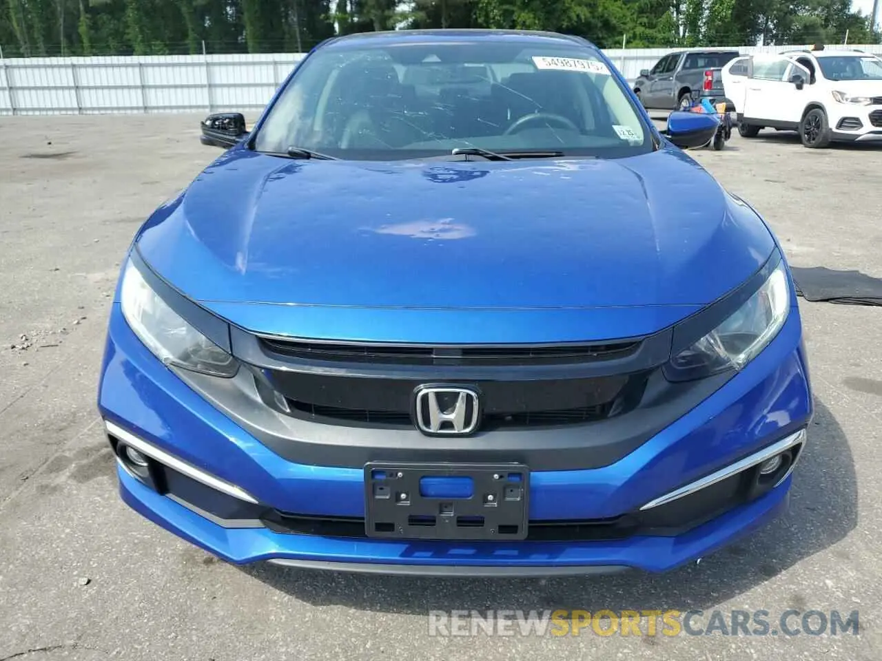 5 Photograph of a damaged car 19XFC1F72LE001030 HONDA CIVIC 2020