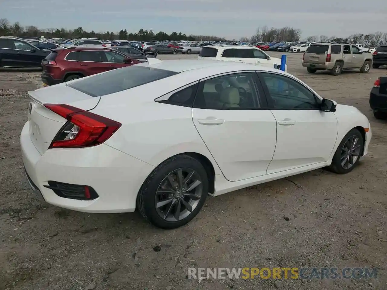 3 Photograph of a damaged car 19XFC1F72LE004493 HONDA CIVIC 2020