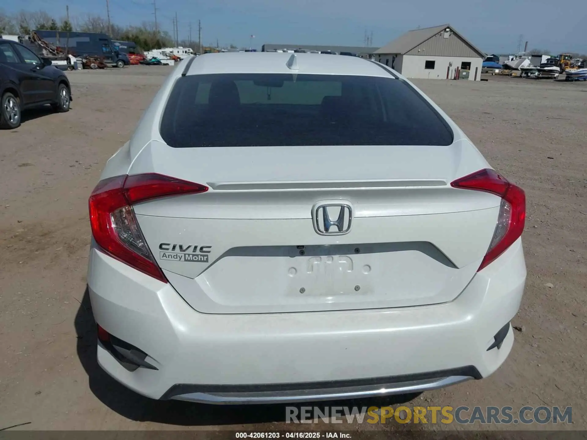 16 Photograph of a damaged car 19XFC1F73LE001358 HONDA CIVIC 2020