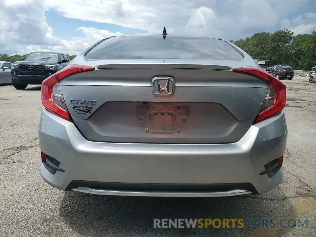 6 Photograph of a damaged car 19XFC1F73LE015146 HONDA CIVIC 2020
