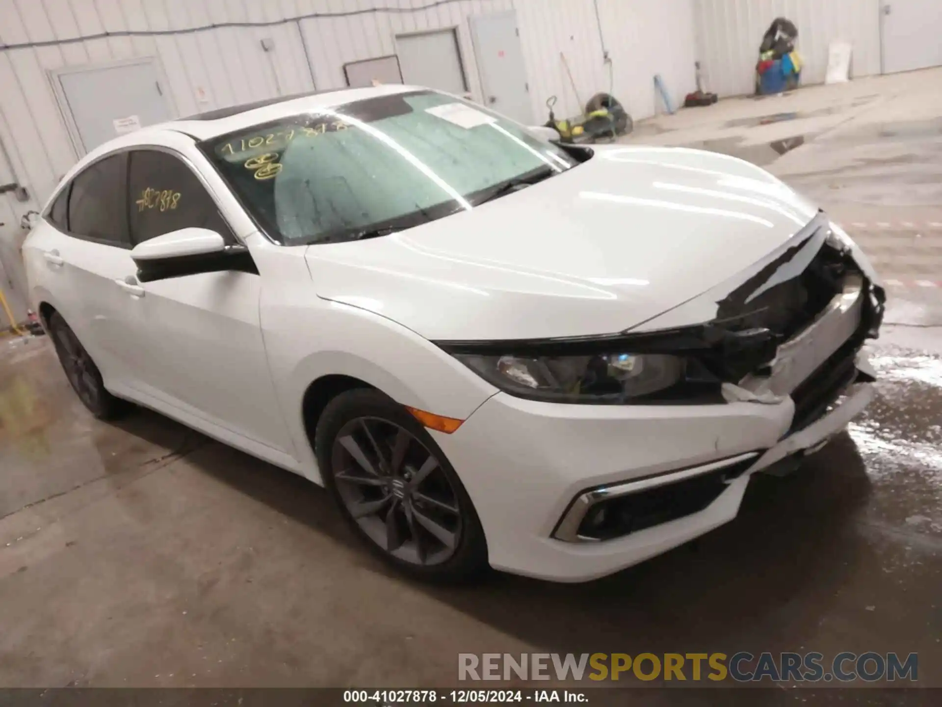 1 Photograph of a damaged car 19XFC1F73LE017141 HONDA CIVIC 2020