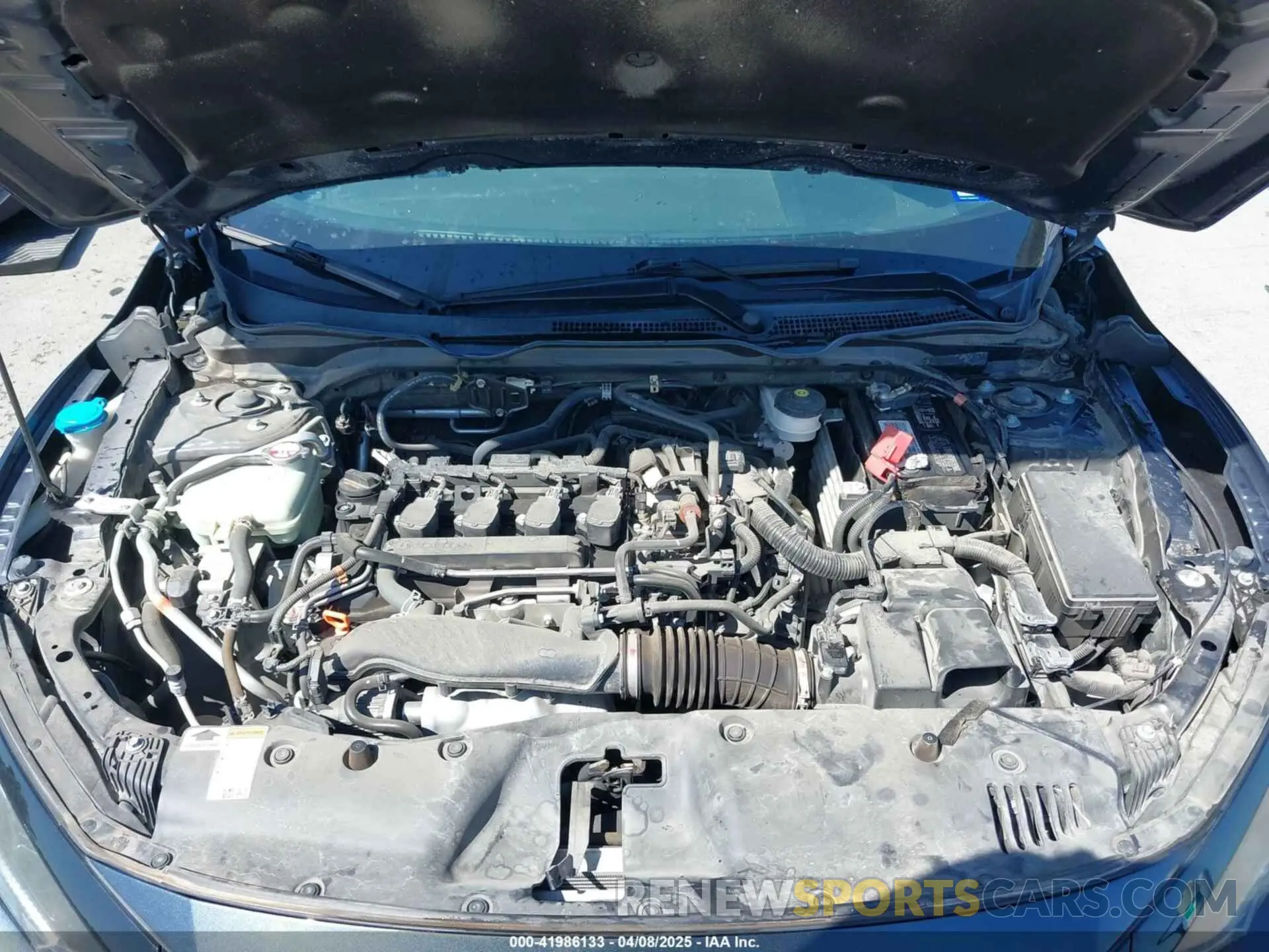 10 Photograph of a damaged car 19XFC1F73LE023876 HONDA CIVIC 2020