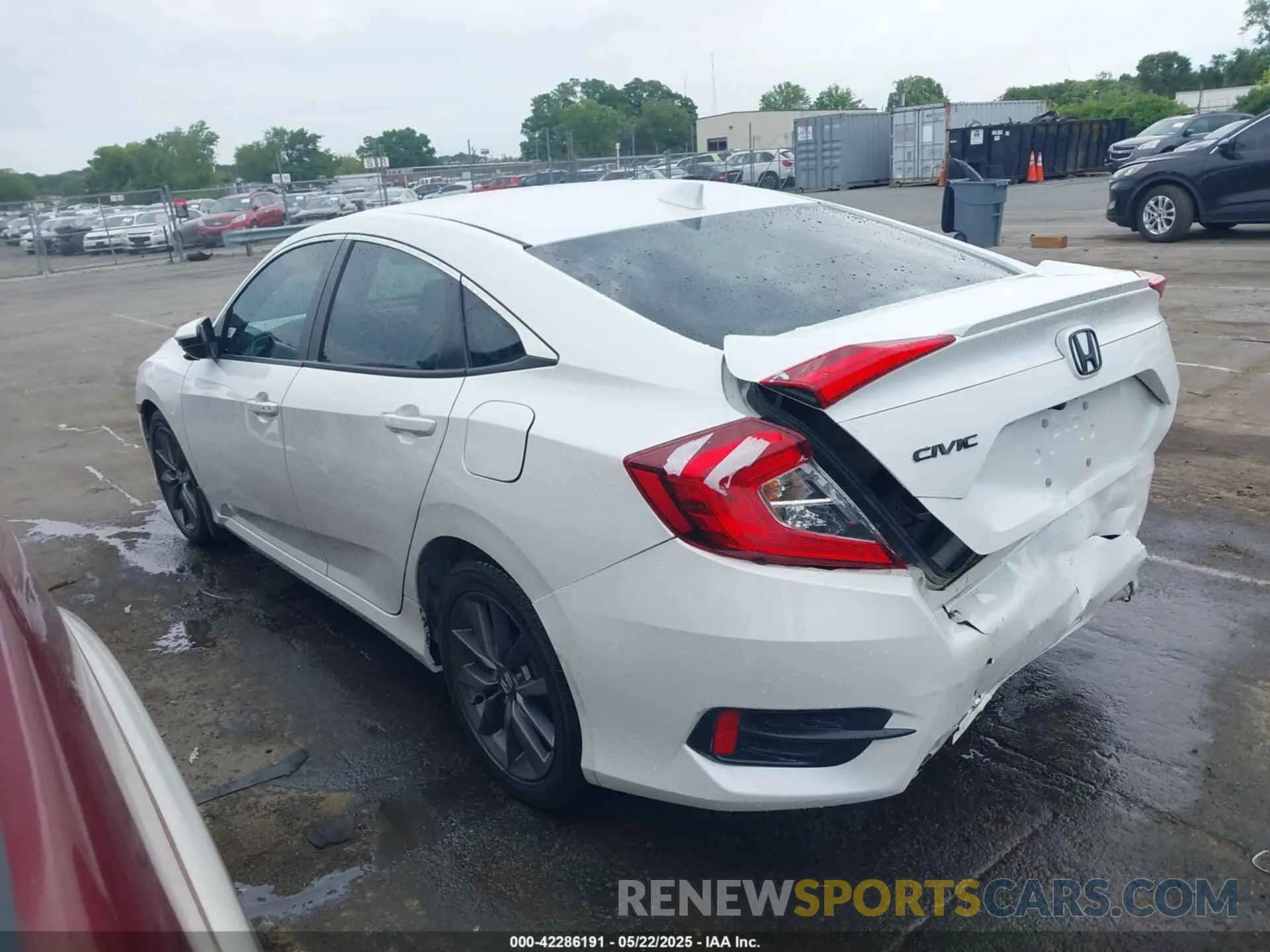 14 Photograph of a damaged car 19XFC1F74LE015155 HONDA CIVIC 2020