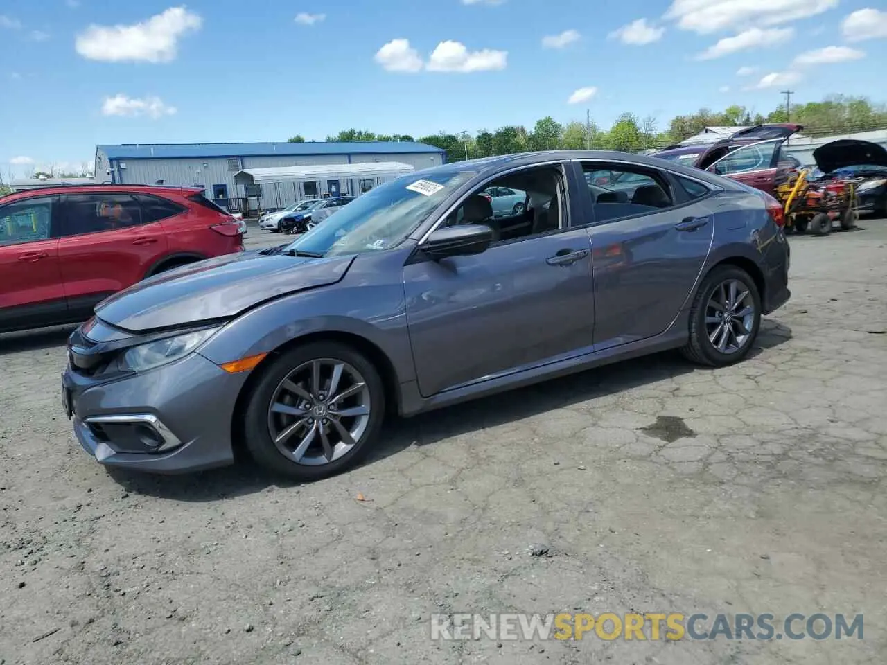1 Photograph of a damaged car 19XFC1F74LE208728 HONDA CIVIC 2020