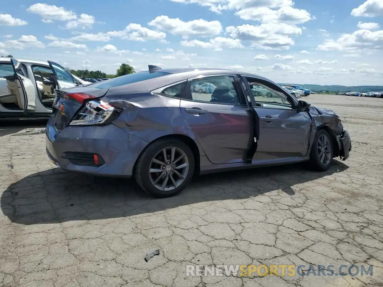 3 Photograph of a damaged car 19XFC1F74LE208728 HONDA CIVIC 2020