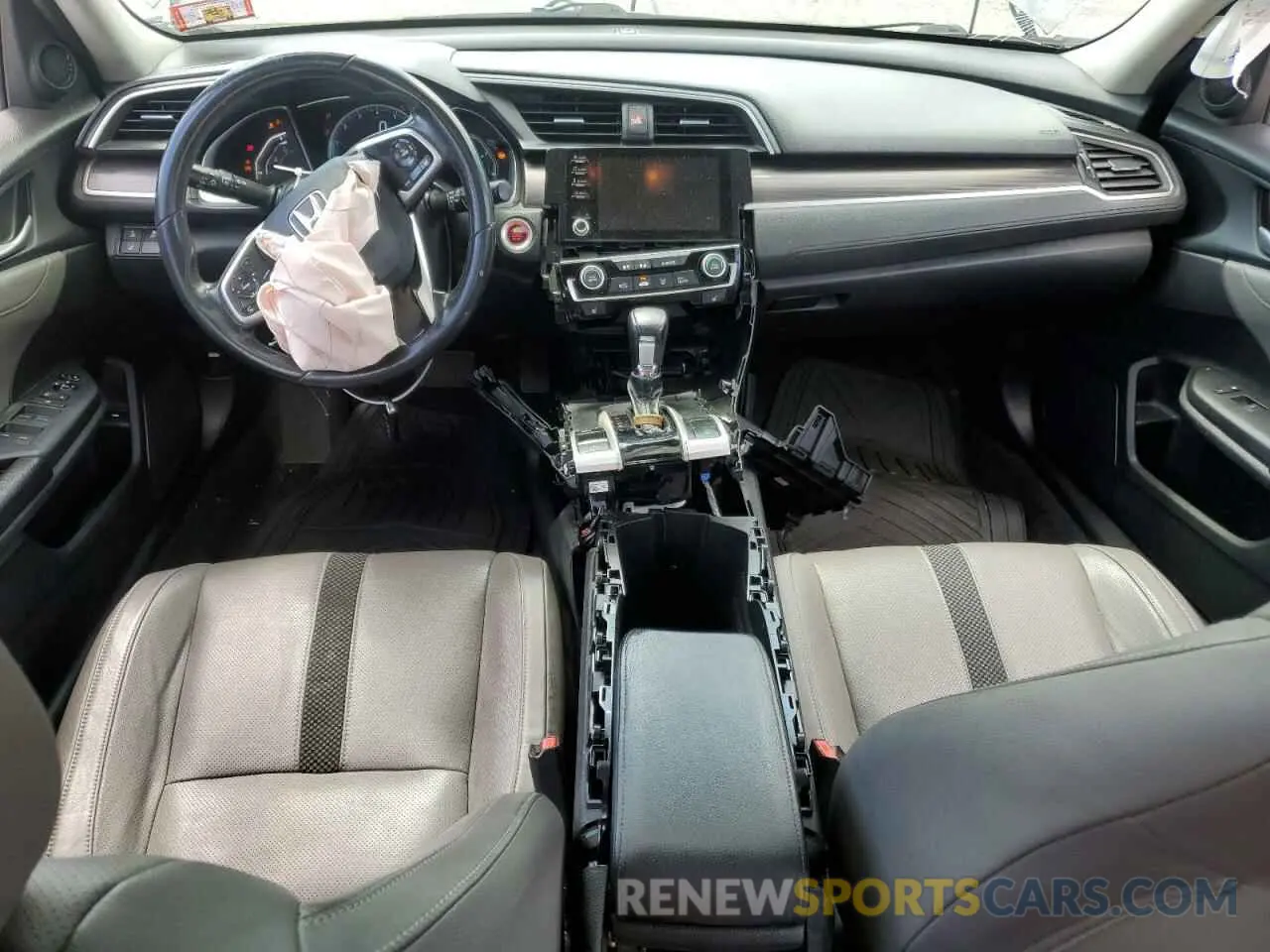 8 Photograph of a damaged car 19XFC1F74LE208728 HONDA CIVIC 2020