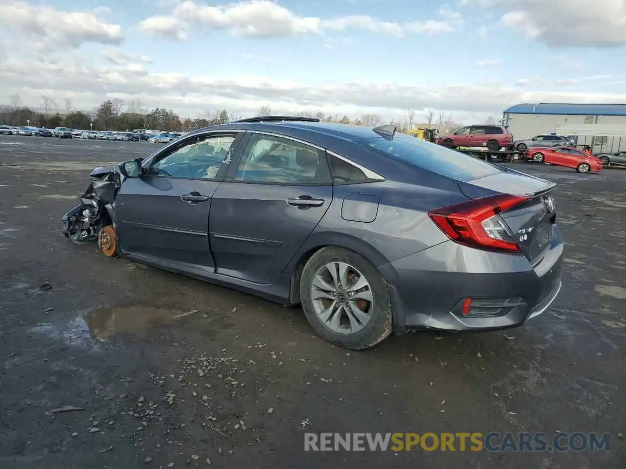 2 Photograph of a damaged car 19XFC1F76LE010037 HONDA CIVIC 2020