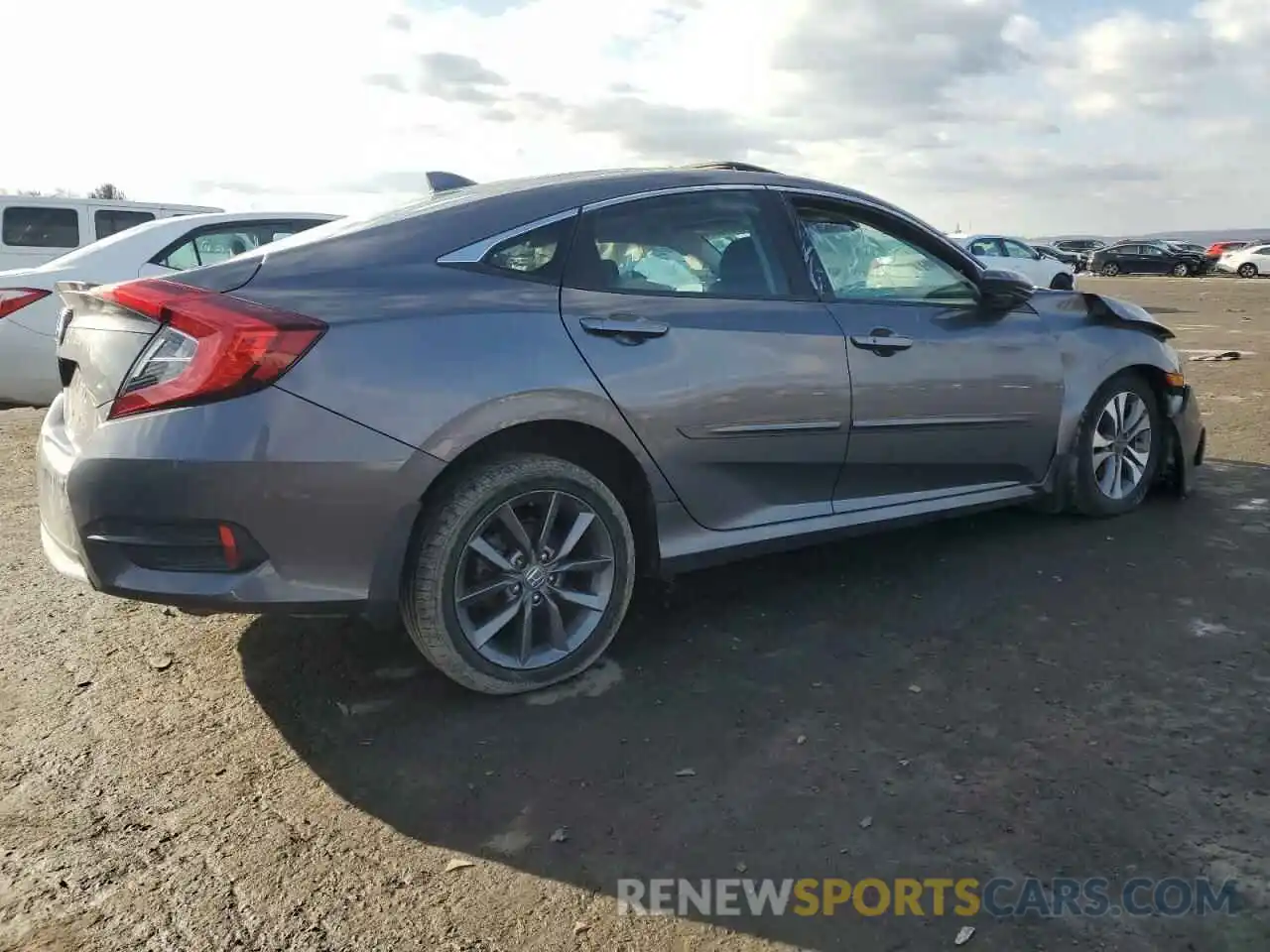 3 Photograph of a damaged car 19XFC1F76LE010037 HONDA CIVIC 2020