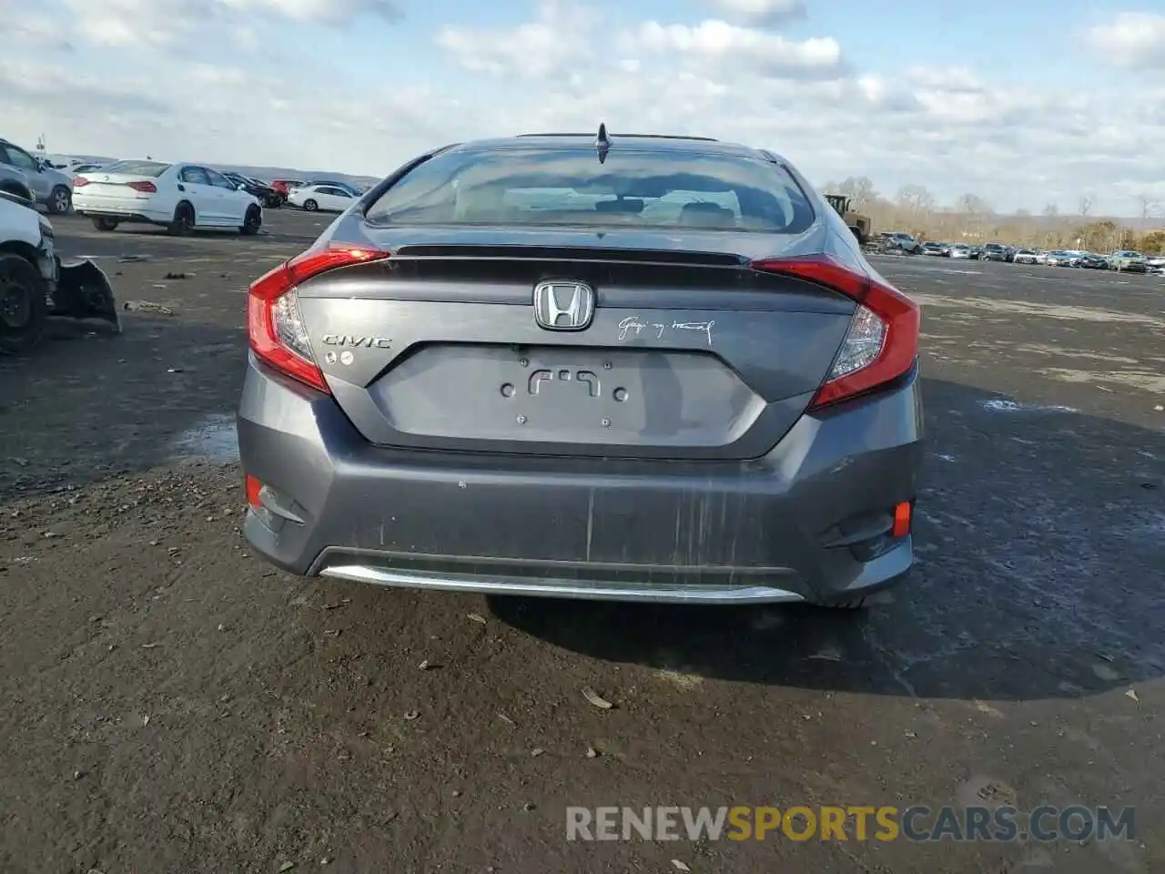 6 Photograph of a damaged car 19XFC1F76LE010037 HONDA CIVIC 2020