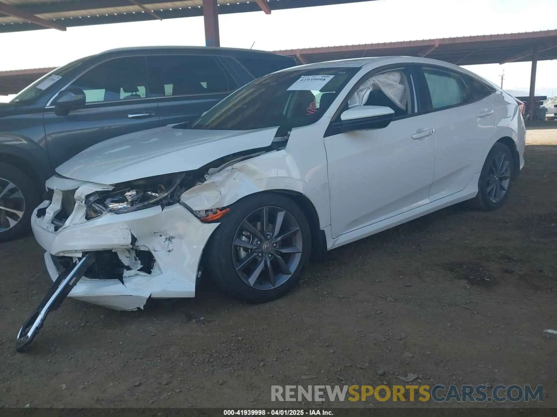 2 Photograph of a damaged car 19XFC1F76LE204292 HONDA CIVIC 2020