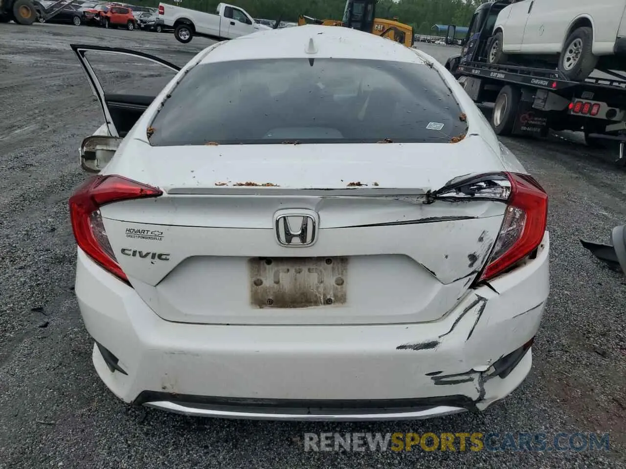 6 Photograph of a damaged car 19XFC1F77LE009785 HONDA CIVIC 2020
