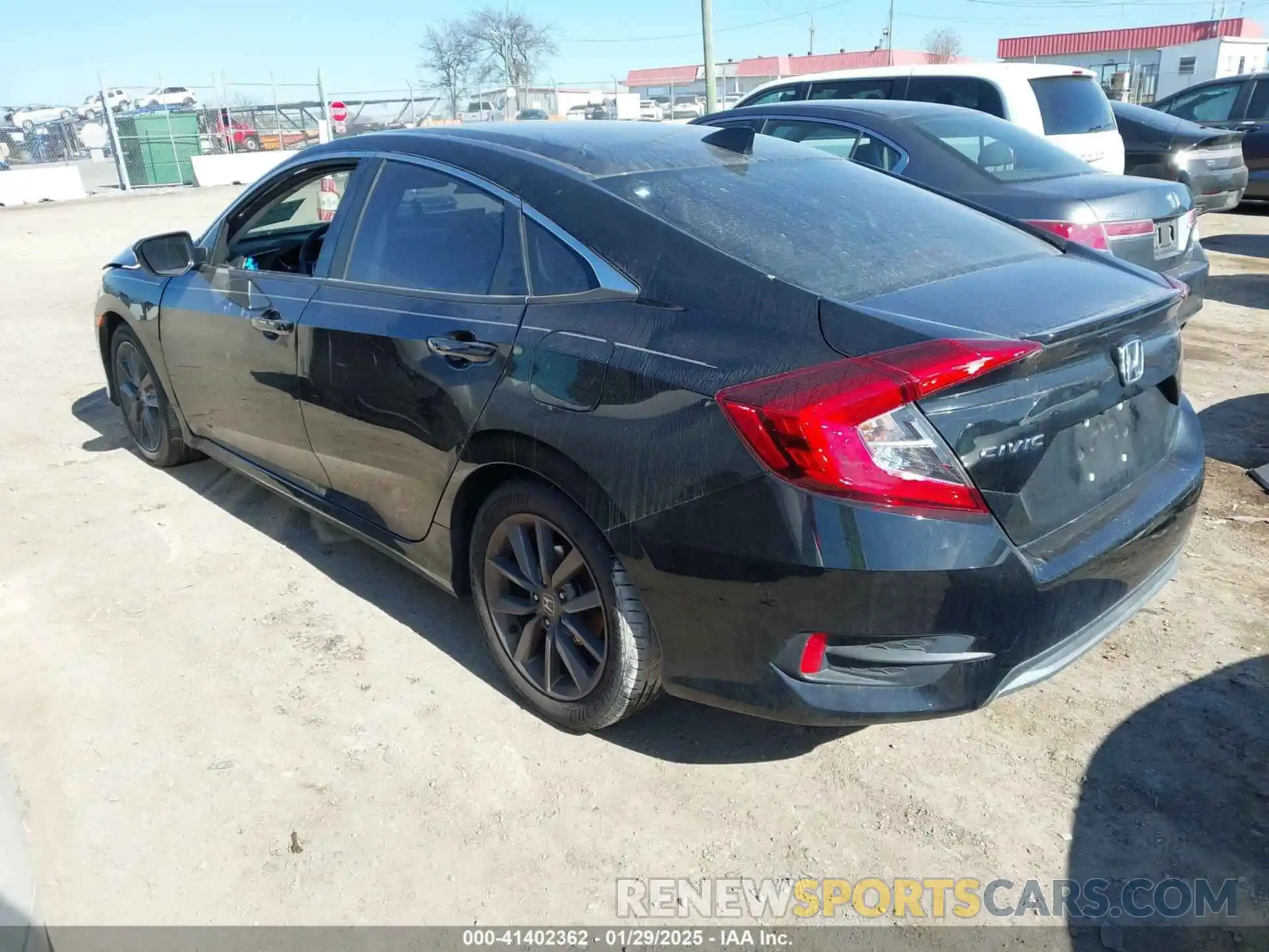 3 Photograph of a damaged car 19XFC1F77LE017661 HONDA CIVIC 2020