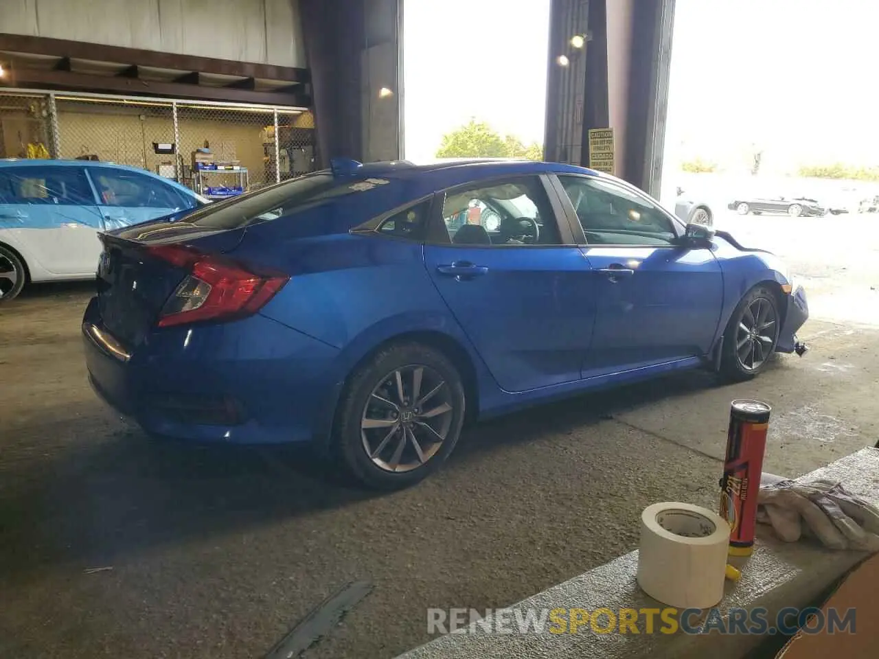 3 Photograph of a damaged car 19XFC1F77LE202941 HONDA CIVIC 2020