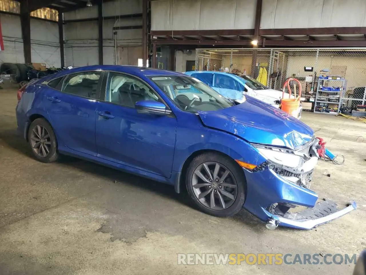4 Photograph of a damaged car 19XFC1F77LE202941 HONDA CIVIC 2020