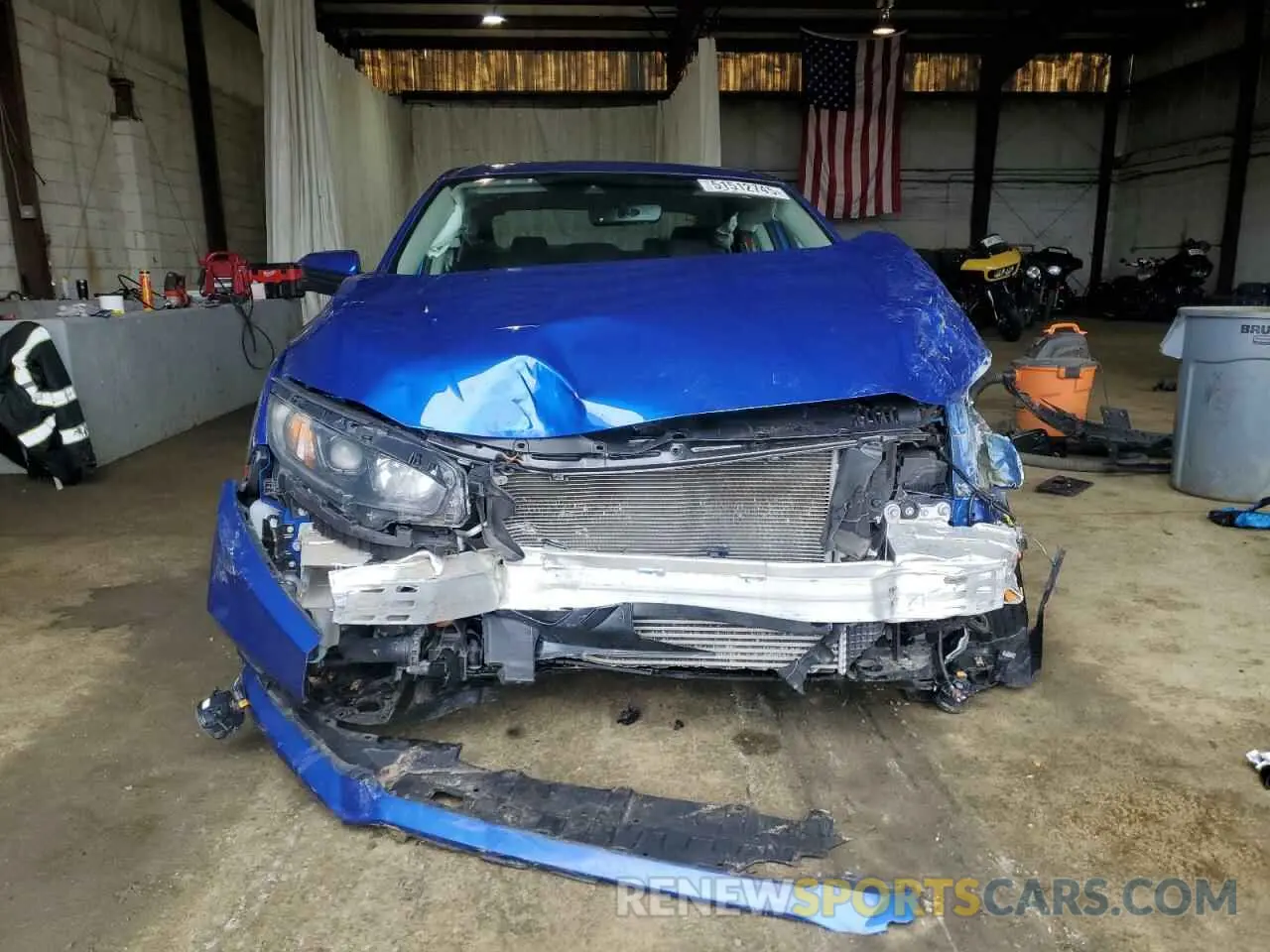 5 Photograph of a damaged car 19XFC1F77LE202941 HONDA CIVIC 2020
