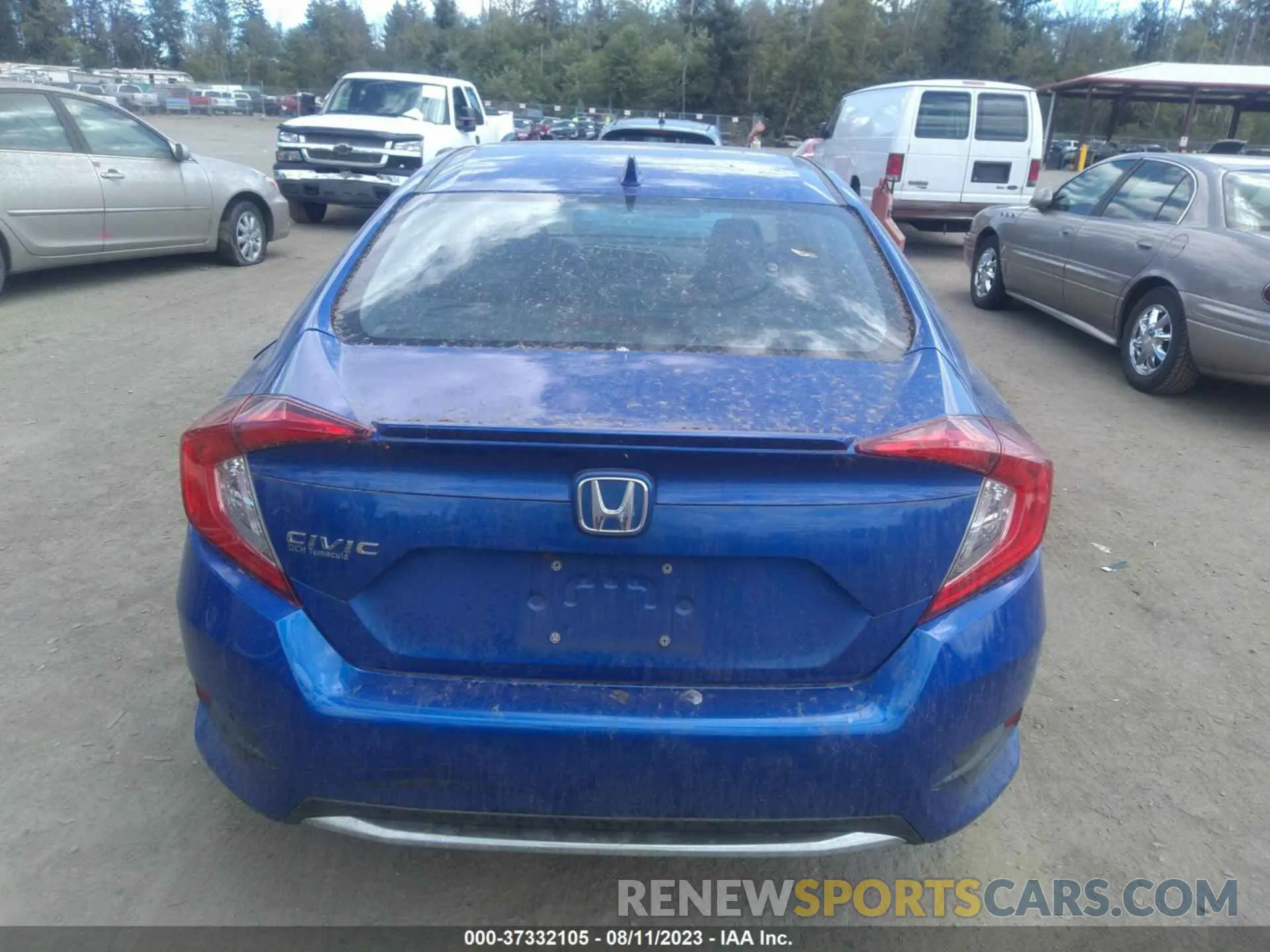 16 Photograph of a damaged car 19XFC1F77LE217276 HONDA CIVIC 2020