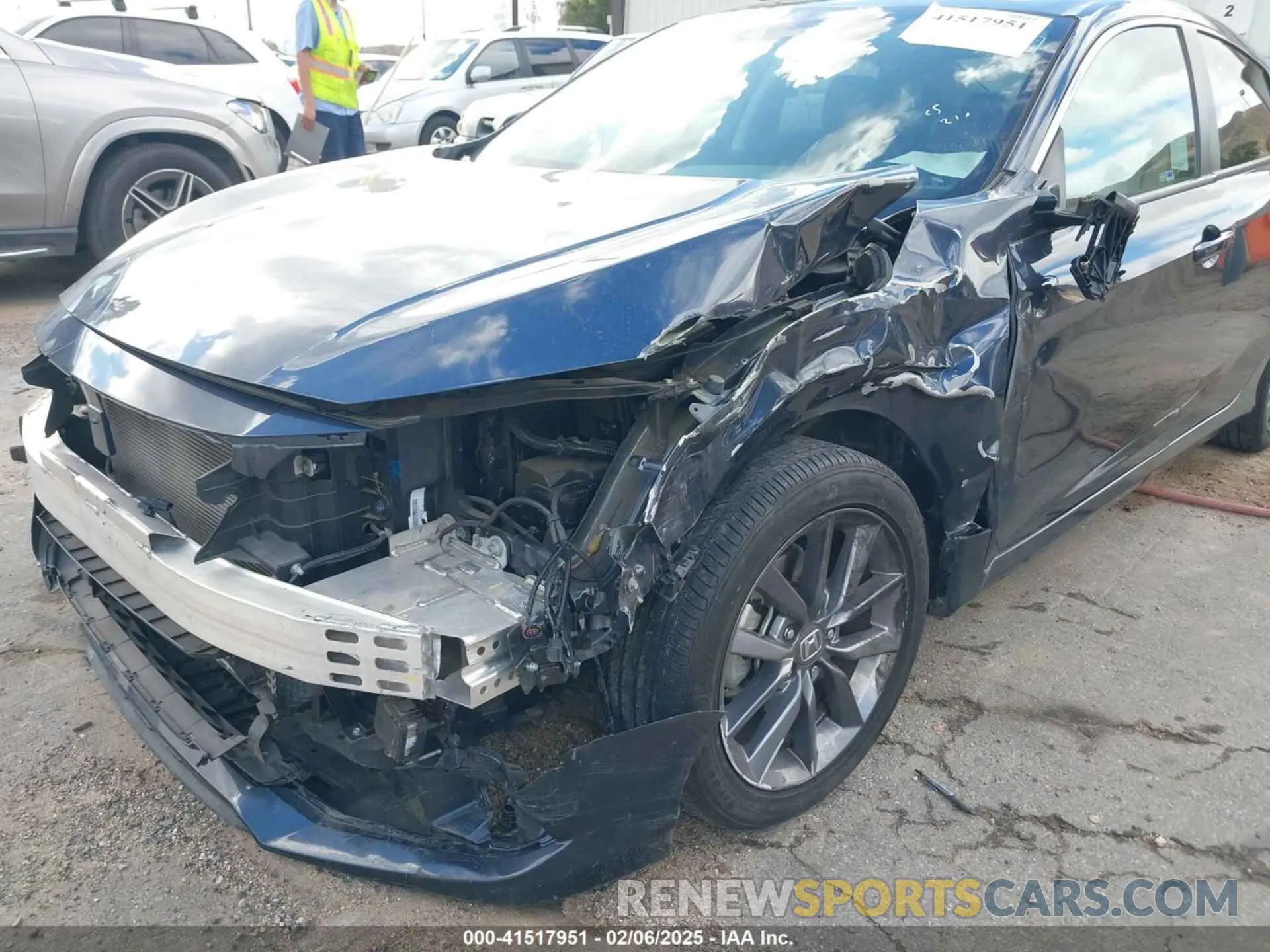 6 Photograph of a damaged car 19XFC1F78LE019550 HONDA CIVIC 2020