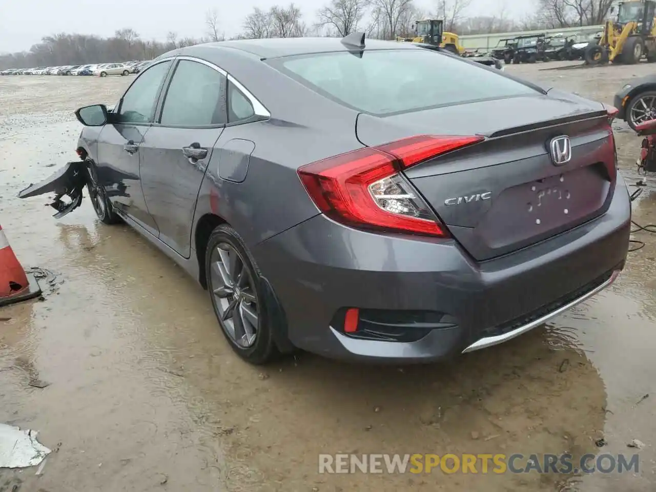 2 Photograph of a damaged car 19XFC1F7XLE000983 HONDA CIVIC 2020