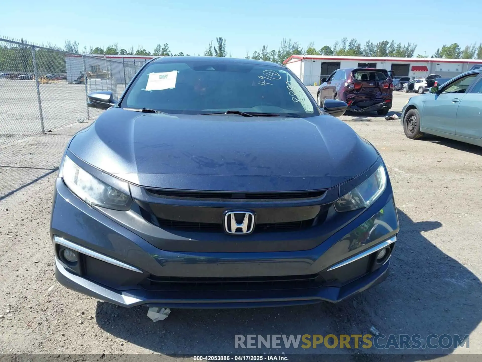 13 Photograph of a damaged car 19XFC1F7XLE008890 HONDA CIVIC 2020