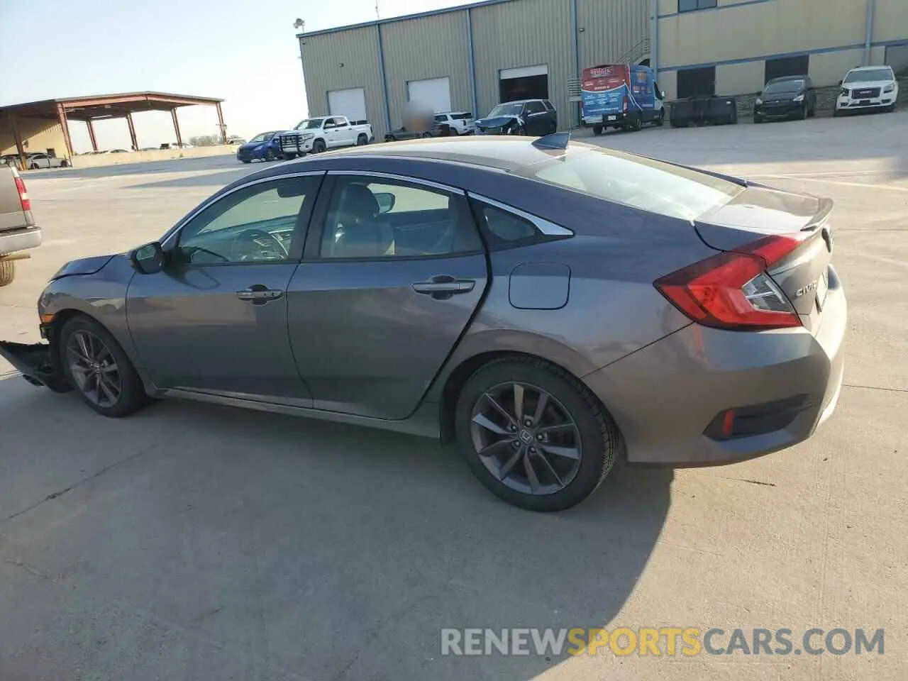 2 Photograph of a damaged car 19XFC1F7XLE012728 HONDA CIVIC 2020