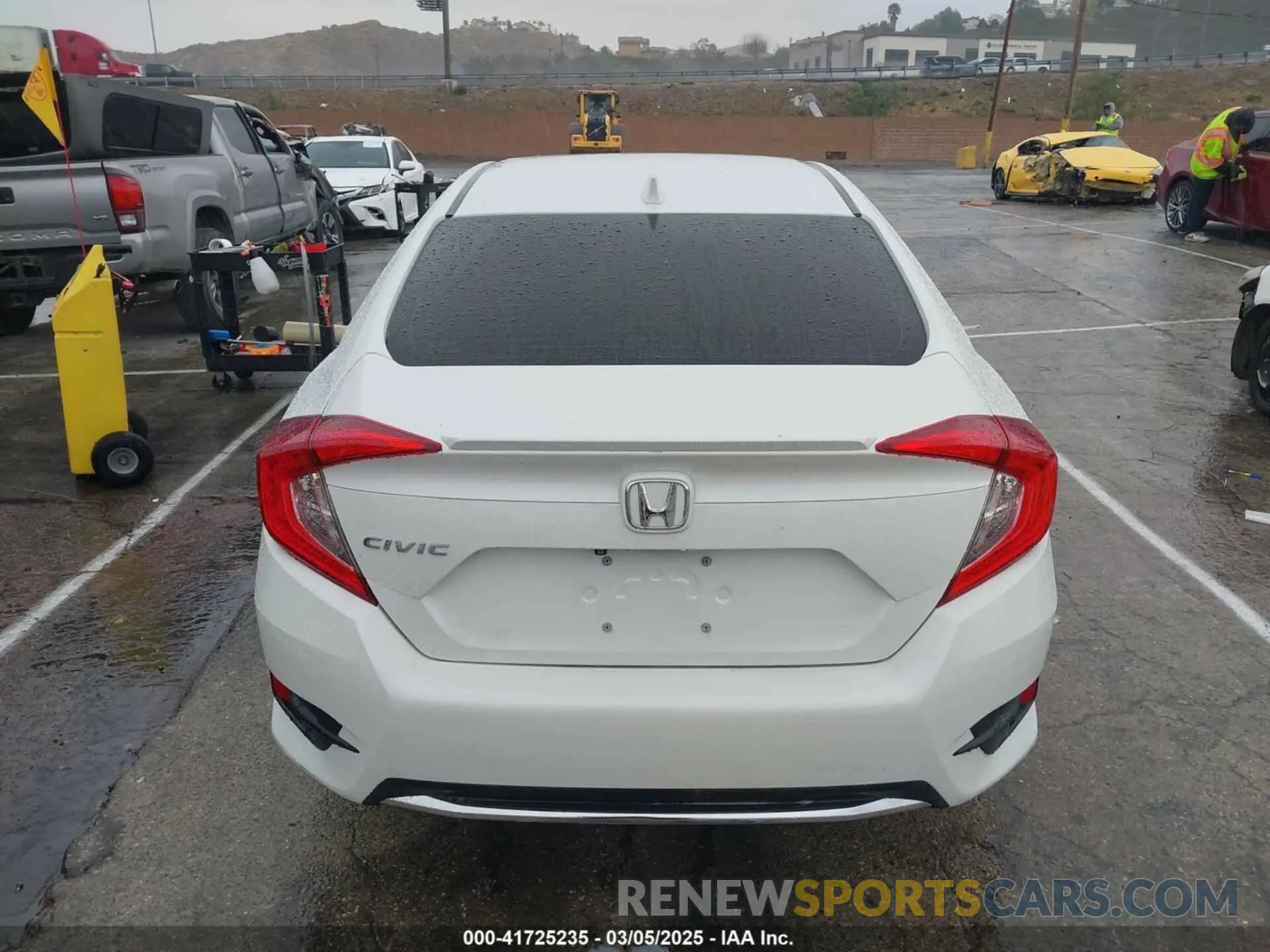 16 Photograph of a damaged car 19XFC1F7XLE208720 HONDA CIVIC 2020