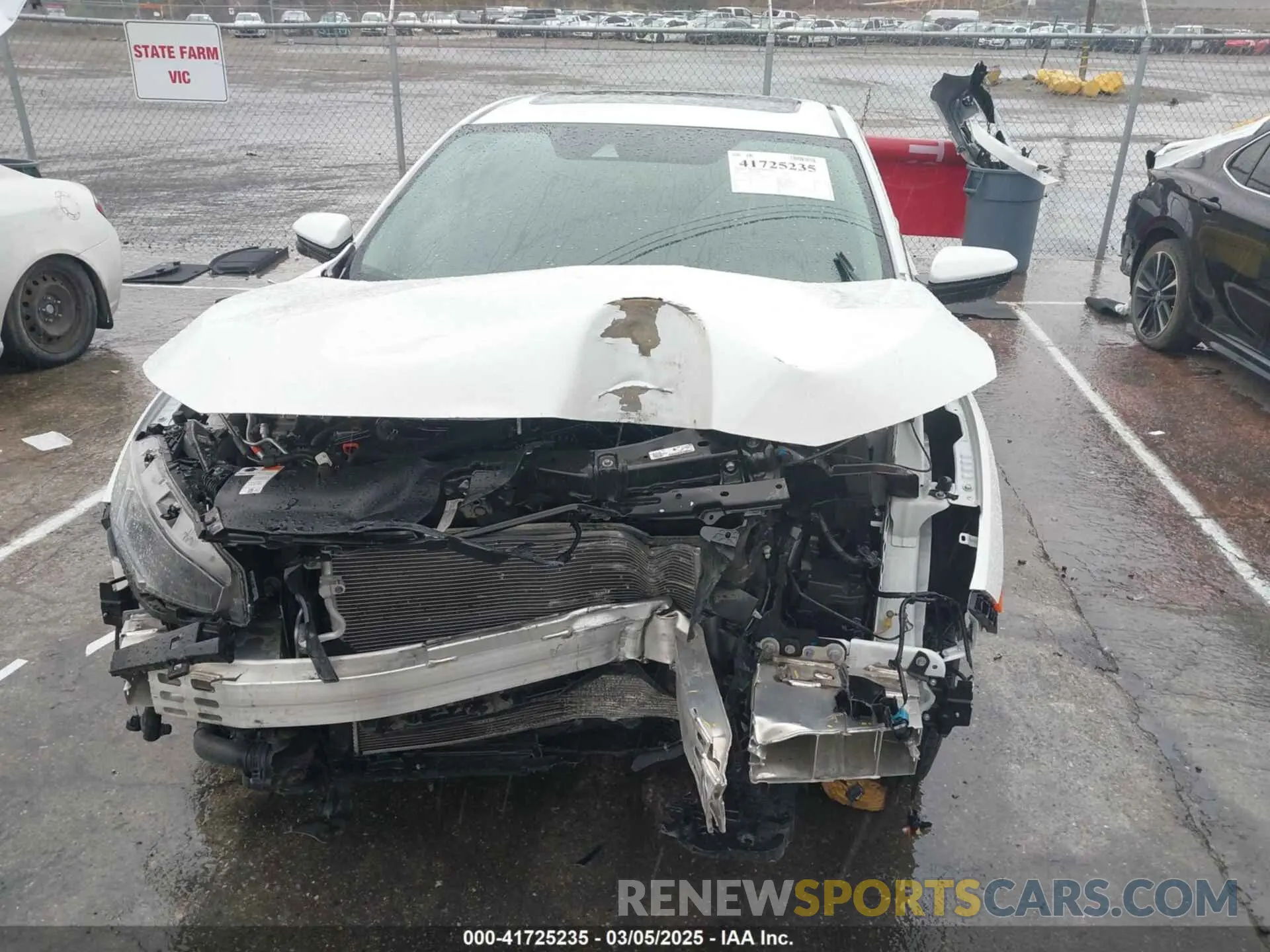 6 Photograph of a damaged car 19XFC1F7XLE208720 HONDA CIVIC 2020