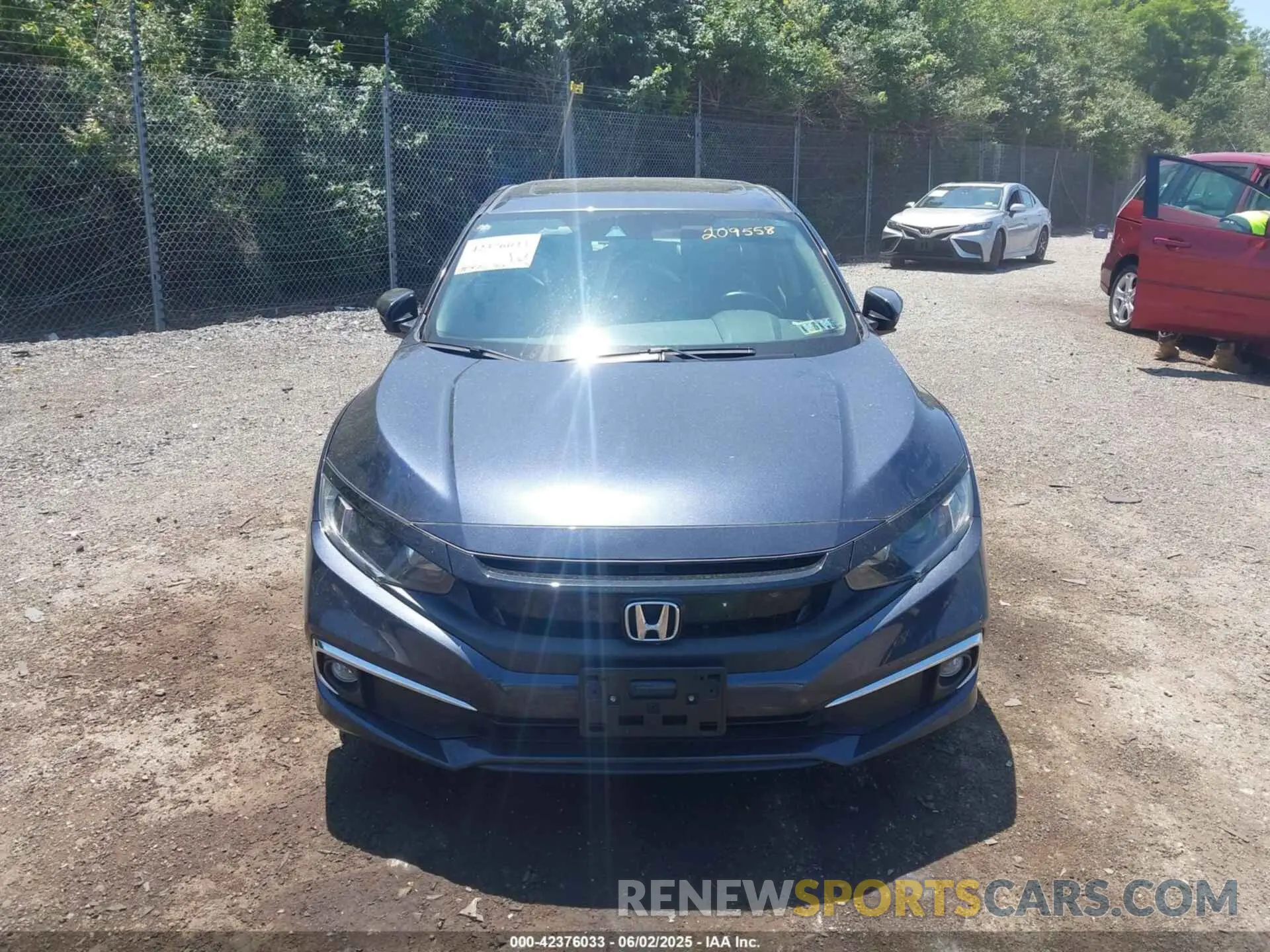 12 Photograph of a damaged car 19XFC1F7XLE209558 HONDA CIVIC 2020