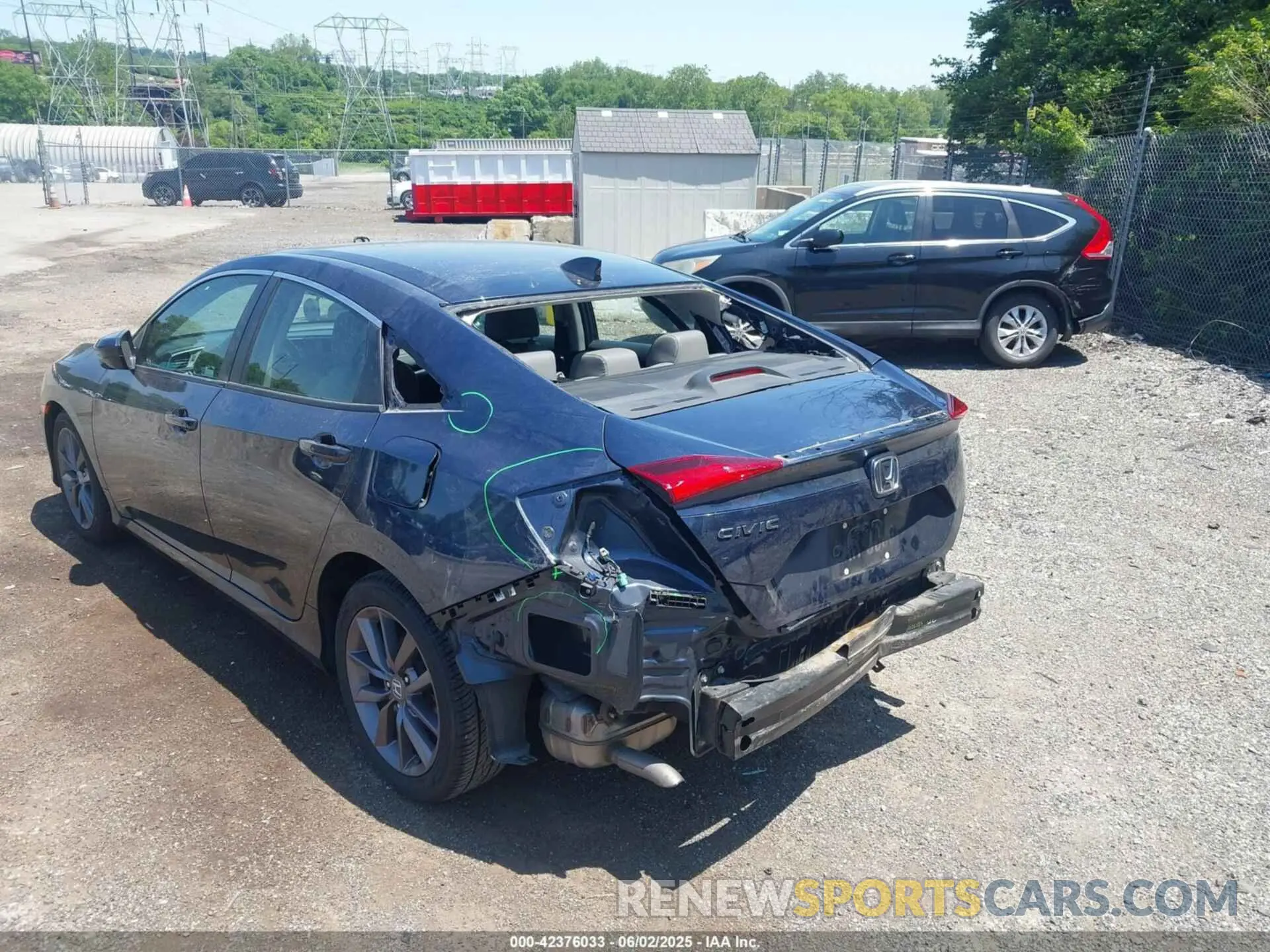 18 Photograph of a damaged car 19XFC1F7XLE209558 HONDA CIVIC 2020