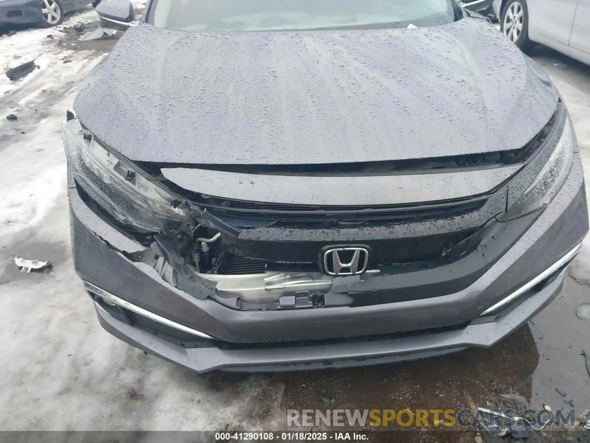 6 Photograph of a damaged car 19XFC1F91LE016281 HONDA CIVIC 2020