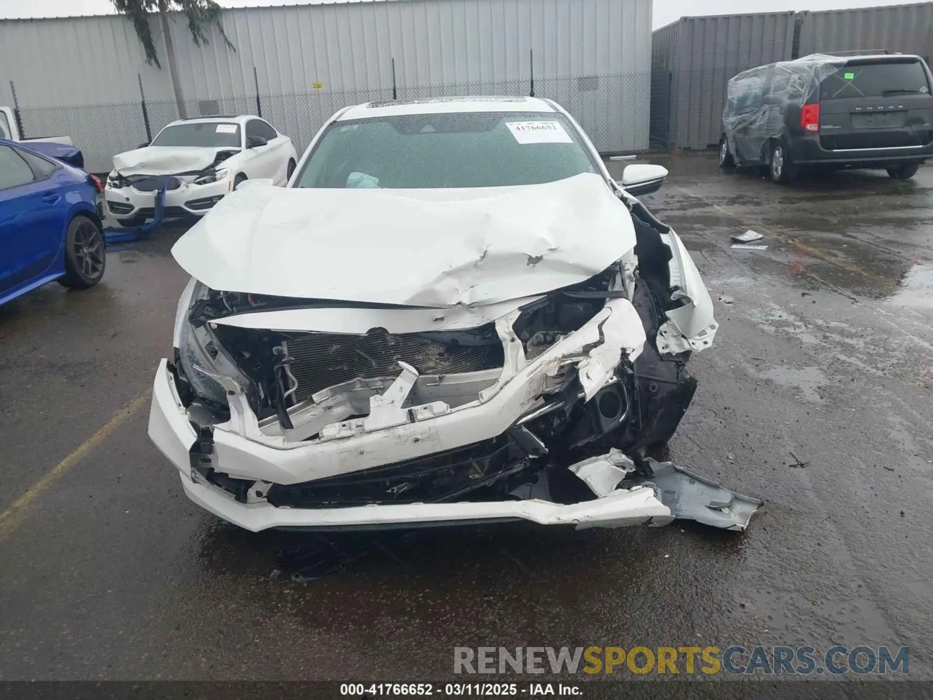 12 Photograph of a damaged car 19XFC1F91LE210390 HONDA CIVIC 2020