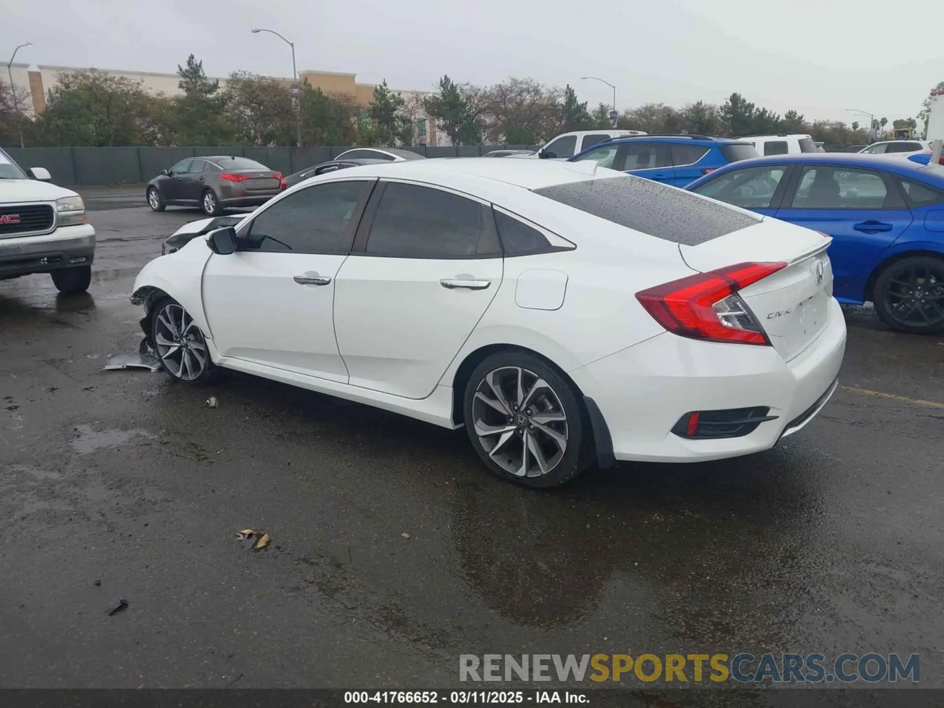 3 Photograph of a damaged car 19XFC1F91LE210390 HONDA CIVIC 2020