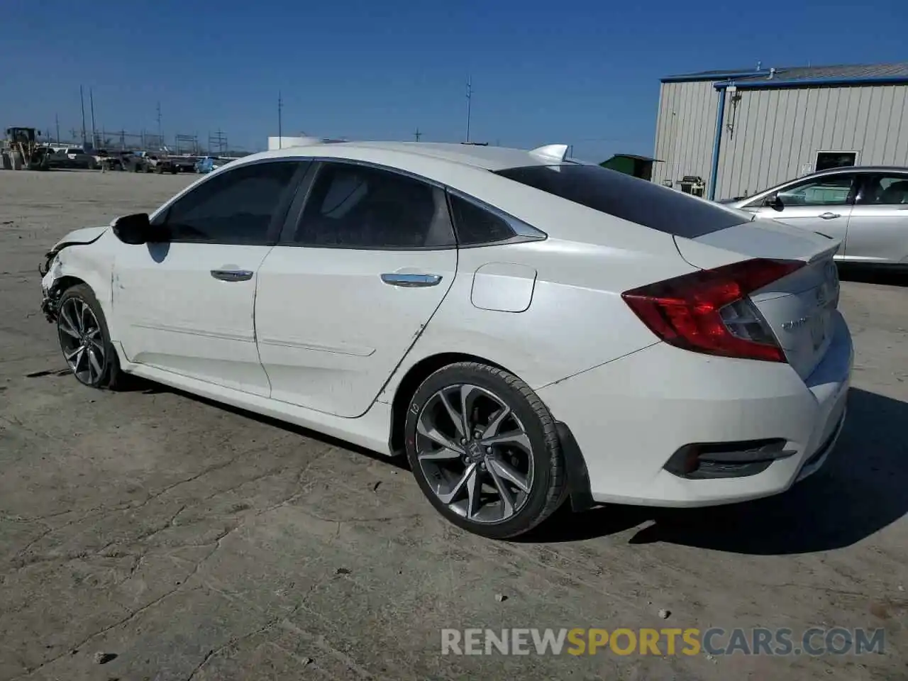 2 Photograph of a damaged car 19XFC1F95LE011214 HONDA CIVIC 2020