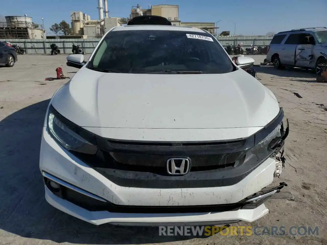 5 Photograph of a damaged car 19XFC1F95LE011214 HONDA CIVIC 2020