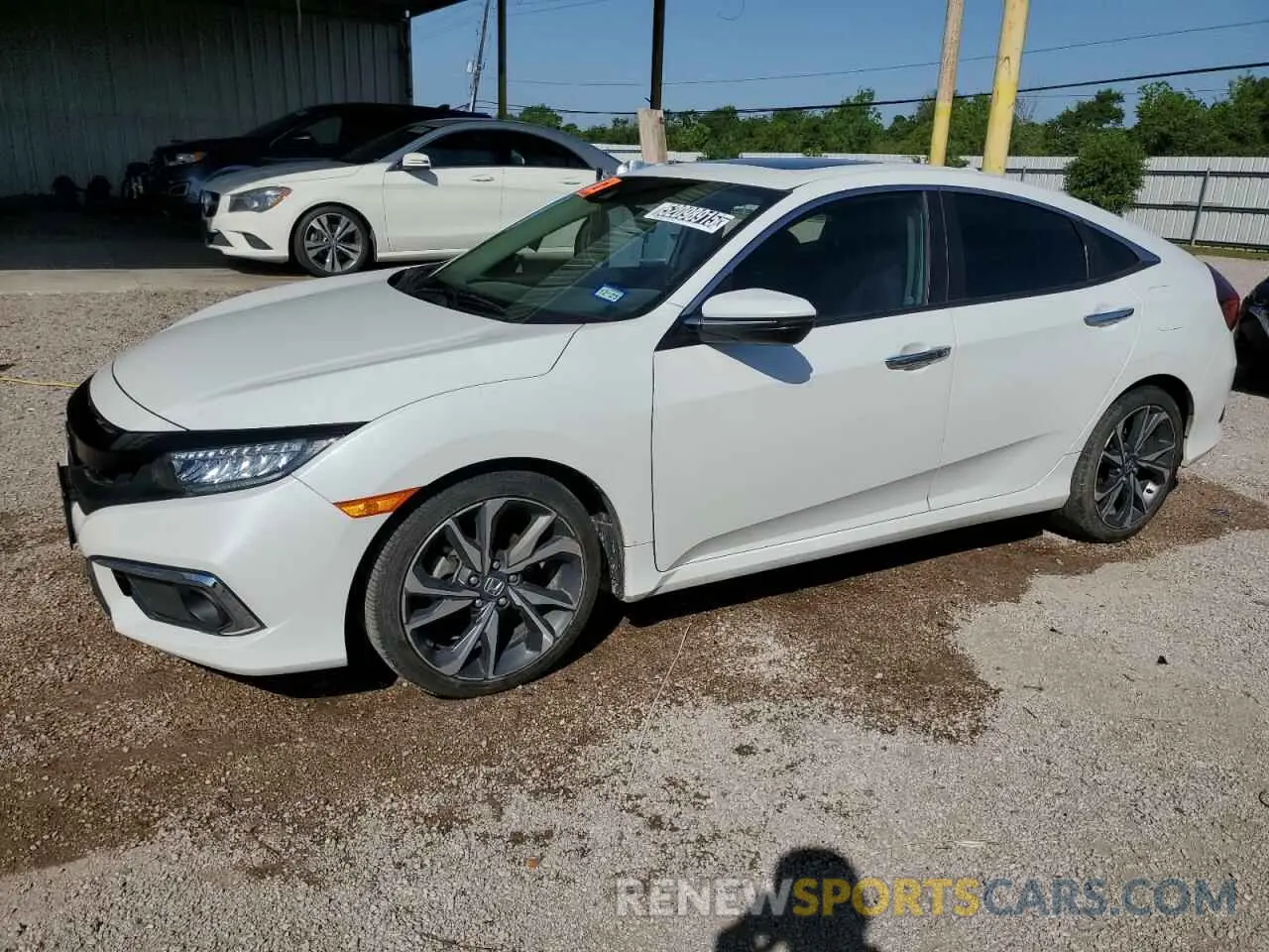 1 Photograph of a damaged car 19XFC1F98LE020201 HONDA CIVIC 2020