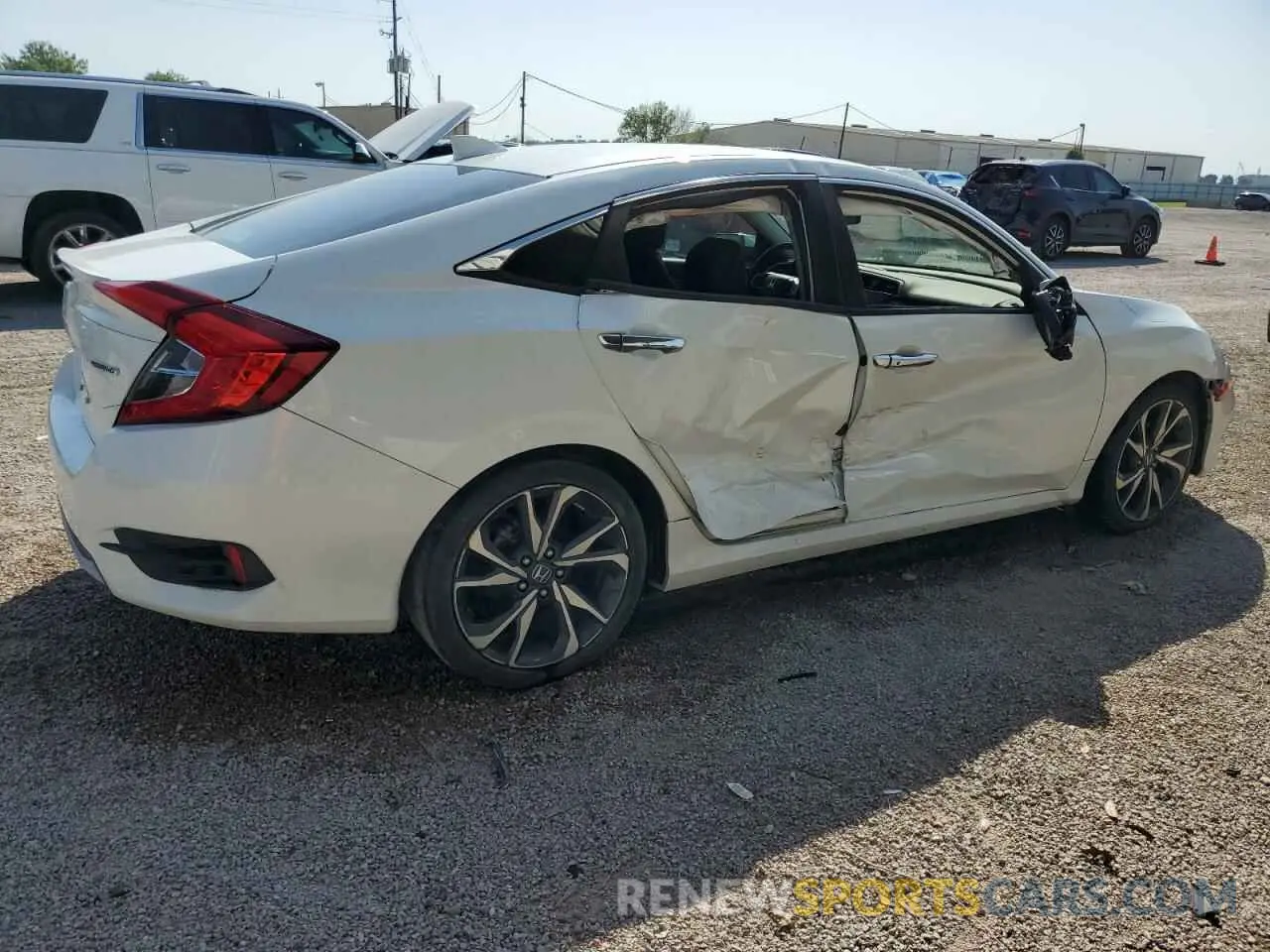 3 Photograph of a damaged car 19XFC1F98LE020201 HONDA CIVIC 2020
