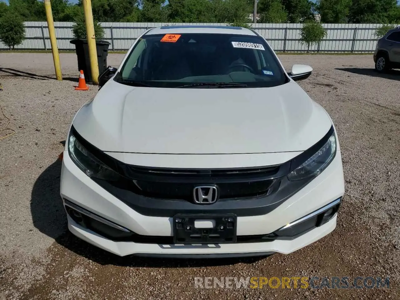 5 Photograph of a damaged car 19XFC1F98LE020201 HONDA CIVIC 2020