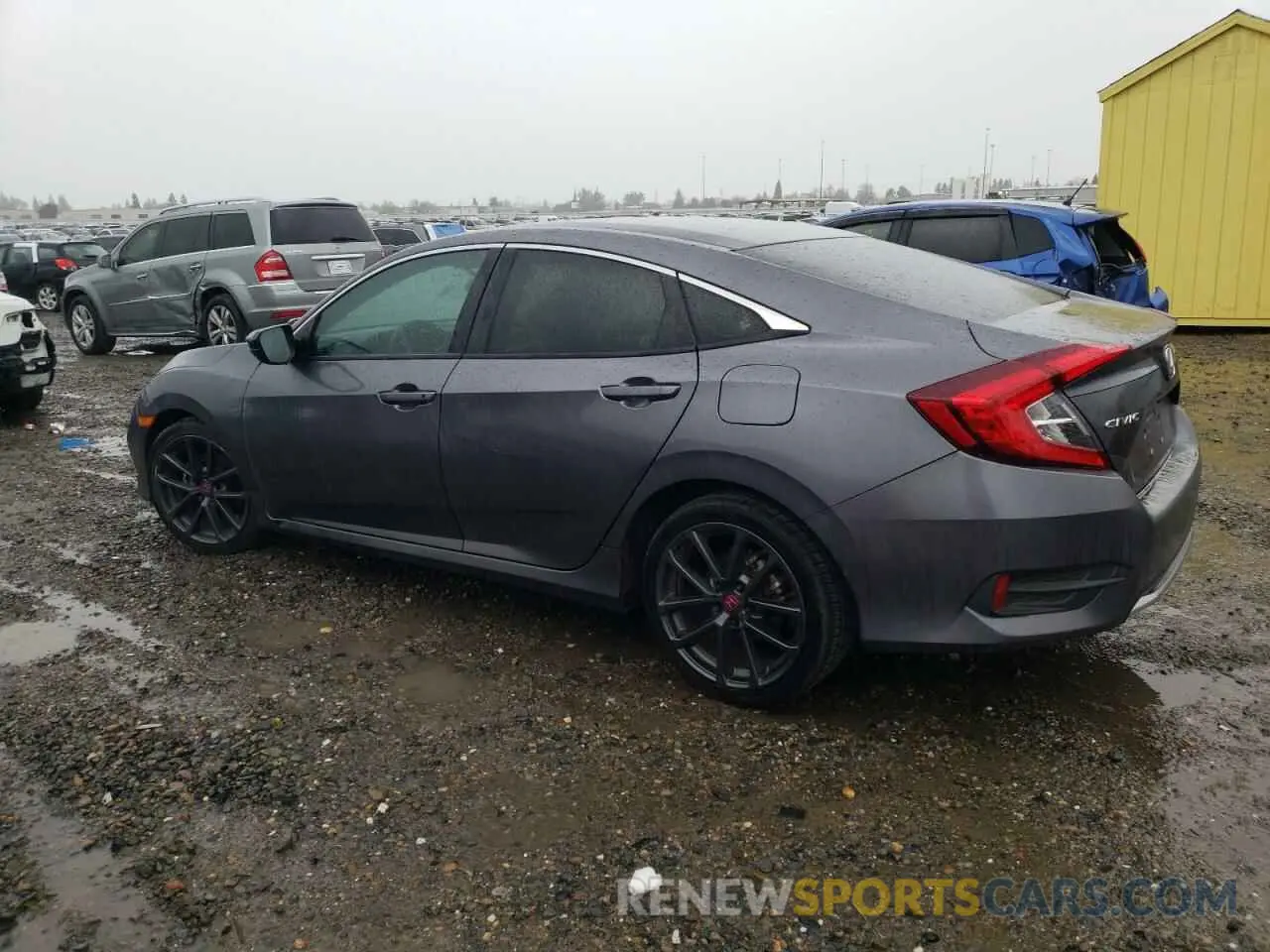 2 Photograph of a damaged car 19XFC2E64LE000556 HONDA CIVIC 2020