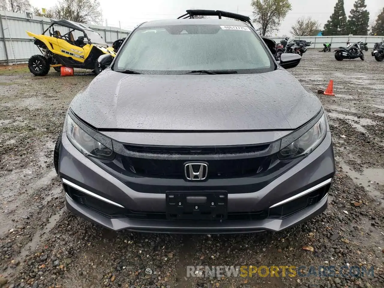5 Photograph of a damaged car 19XFC2E64LE000556 HONDA CIVIC 2020