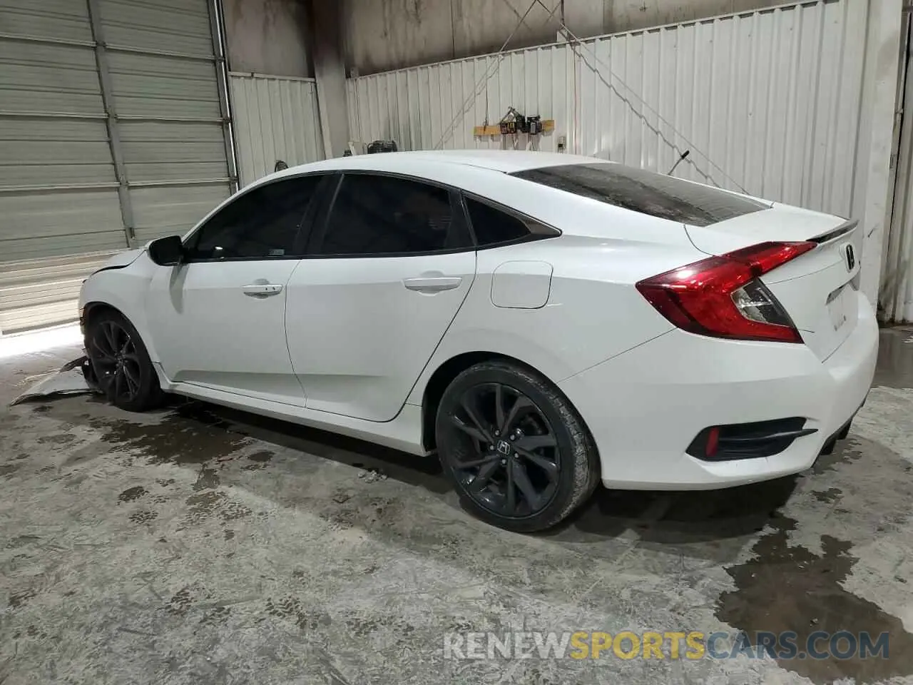 2 Photograph of a damaged car 19XFC2E83LE007693 HONDA CIVIC 2020