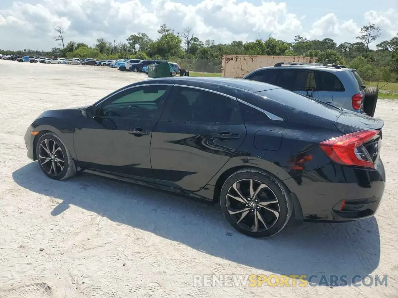 2 Photograph of a damaged car 19XFC2E87LE029194 HONDA CIVIC 2020
