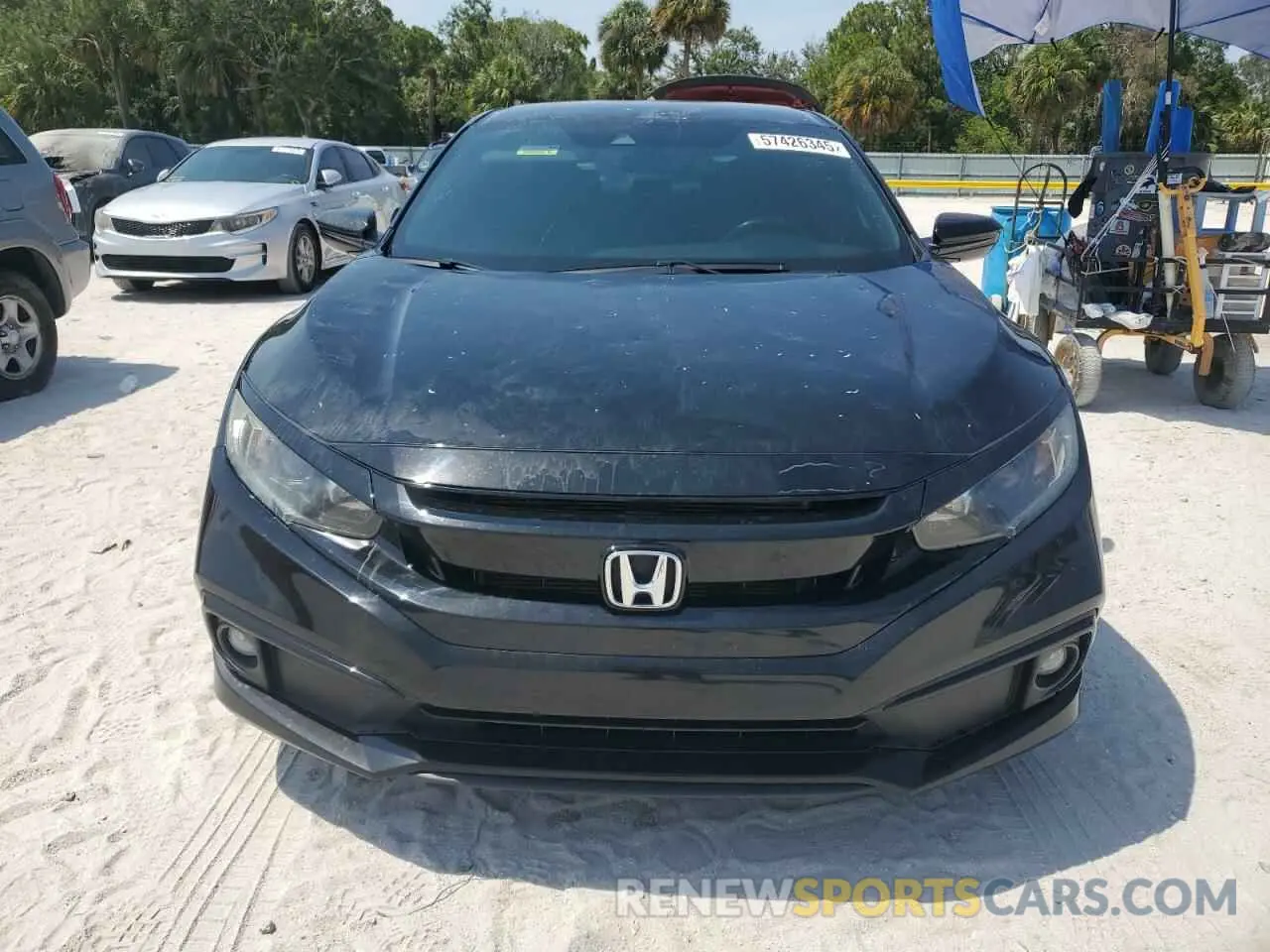 5 Photograph of a damaged car 19XFC2E87LE029194 HONDA CIVIC 2020