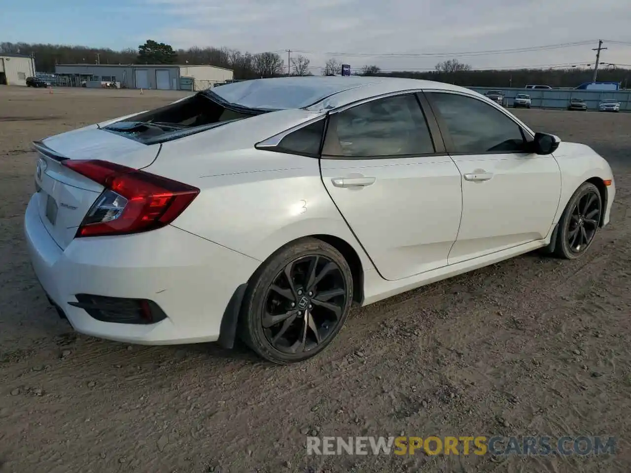 3 Photograph of a damaged car 19XFC2E88LE024277 HONDA CIVIC 2020